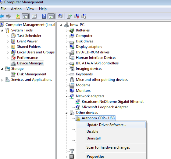 Instalare soft Autocom