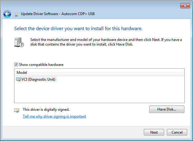 Instalare soft Autocom