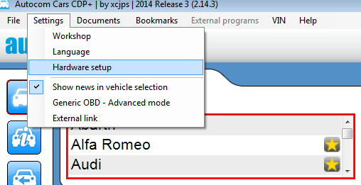 Instalare soft Autocom